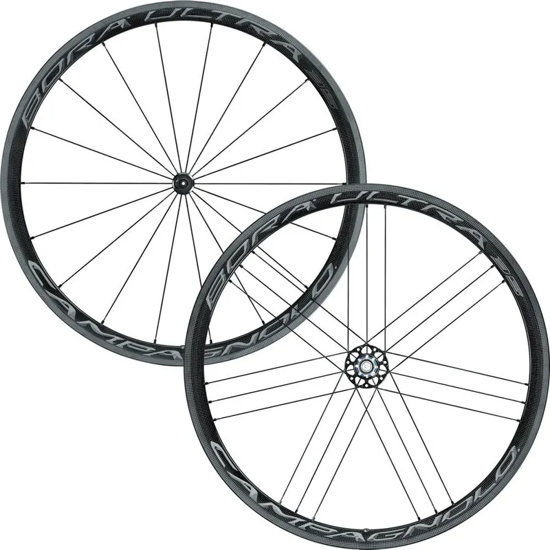 Campagnolo Bora Ultra 35 Clincher Wheels Label pair
