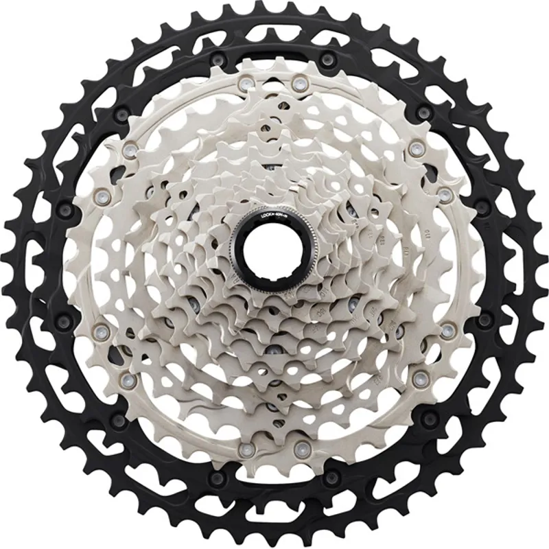 Shimano Deore CS-M8100 XT 12-Speed Cassette 10 - 51 - Silver-1