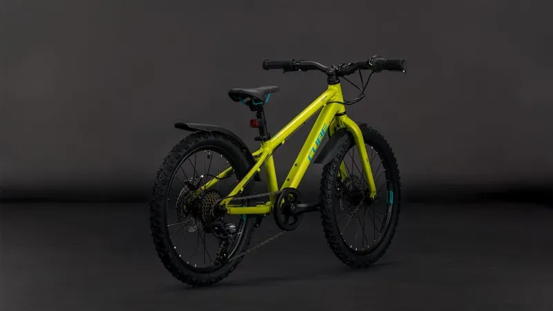 Cube Acid 200 Disc FE Kids Bike in Lizard/ Blue-1