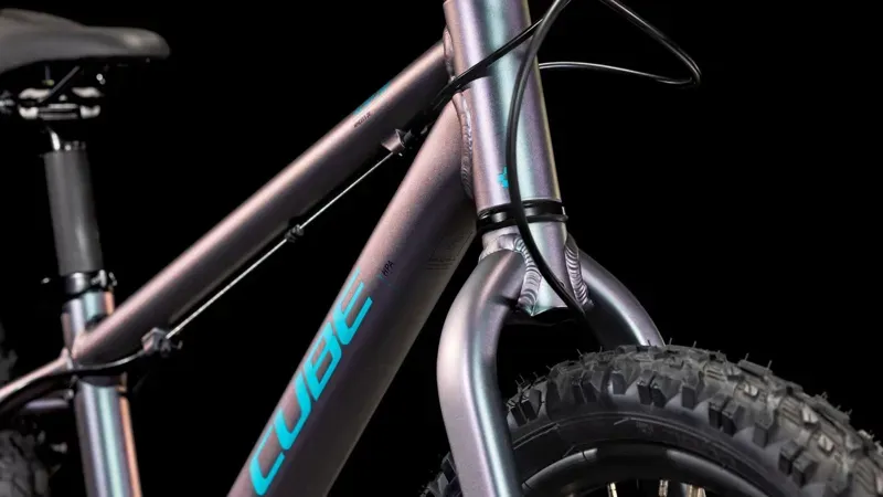 Cube Acid 200 Disc Kids Bike in Galactic/Cyan-6