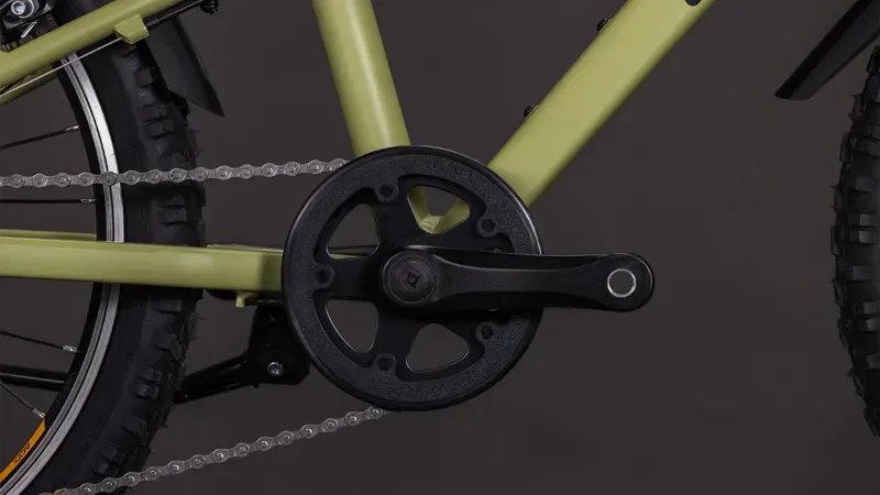 Cube Acid 200 FE Kids Bike in Light Olive/Orange-4