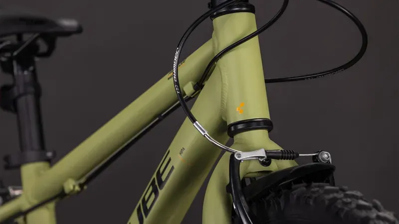 Cube Acid 200 FE Kids Bike in Light Olive/Orange-5