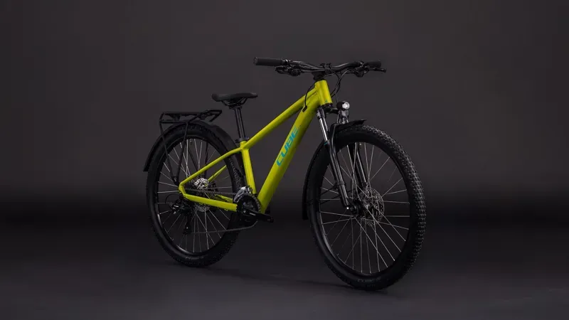 Cube Acid 260 Disc FE Kids Bike in Lizard/Blue-1