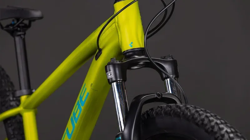 Cube Acid 260 Kids Bike in Lizard/Blue-6