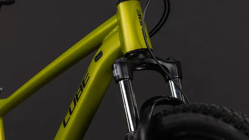 Cube Aim Pro Mountain Bike In Lizard/Black-4