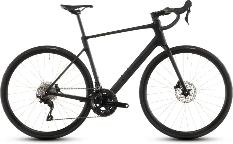 Cube Attain C:62 Race Road Bike In Blackline