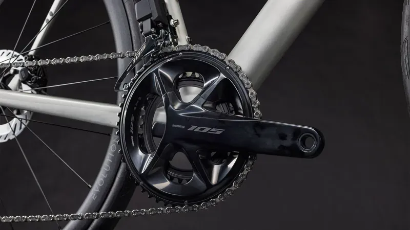 Cube Attain C:62 SLX Road Bike In Sleek Grey/Prism-5