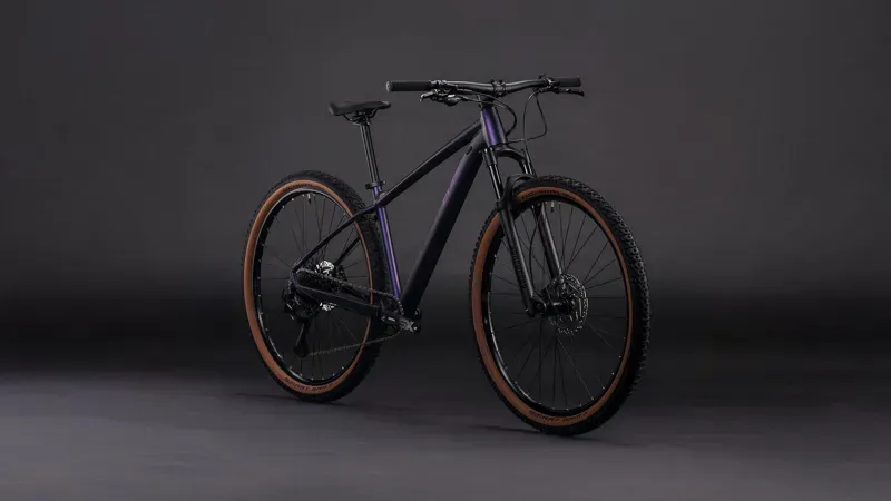 Cube Attention SLX Mountain Bike in Purple Galaxy/Black-1