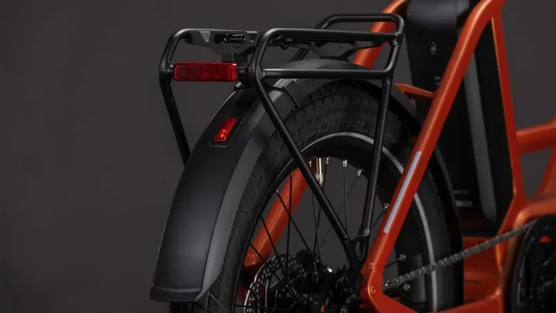 Cube Compact Hybrid 545 E-Hybrid Bike in Rust Orange-3