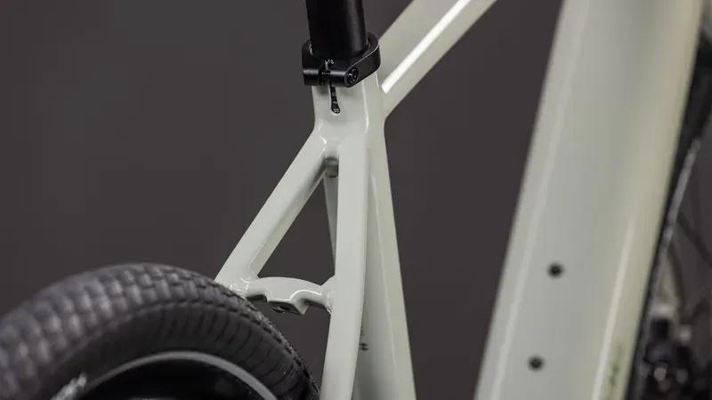 Cube Editor Hybrid SLX 400x Classic E-Hybrid Bike in Reed Beige/Chrome-3