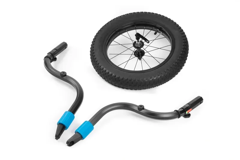 Cube Fat Wheel Jogger Kit for Kids Trailer Double in Black-1