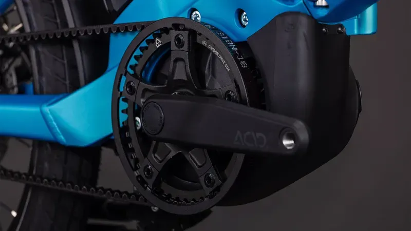 Cube Fold Hybrid Comfort 545 eFolding Bike in Azure/Reflex-4