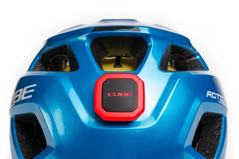 Cube Helmet Linok X Actionteam in Blue-2