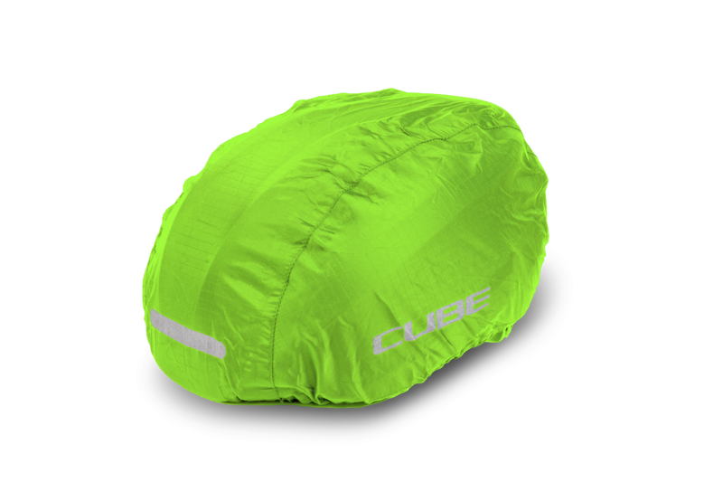 Cube Helmet Rain Cover in Green