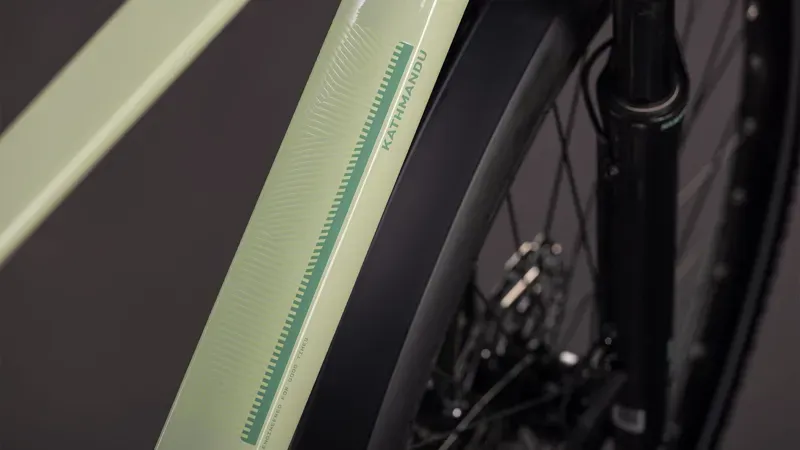 Cube Kathmandu EXC Hybrid Bike in Pea/Grey-3