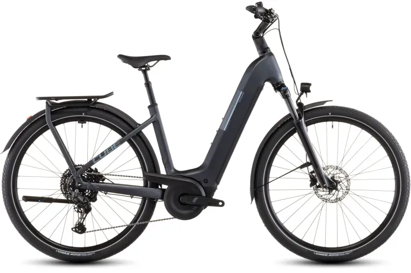 Cube Kathmandu Hybrid One 800 eHybrid Bike in Metallic Grey/Grey-2