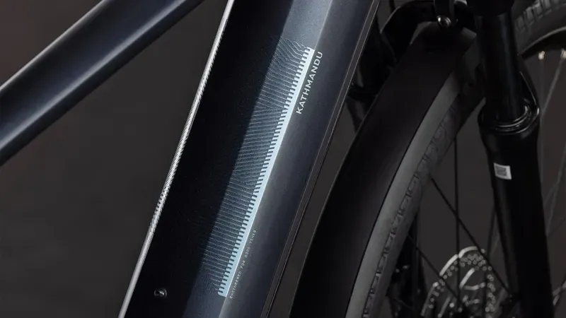 Cube Kathmandu Hybrid One 800 eHybrid Bike in Metallic Grey/Grey-5