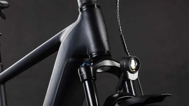 Cube Kathmandu Hybrid Pro 800 eHybrid Bike in Sunglow/Chrome-7