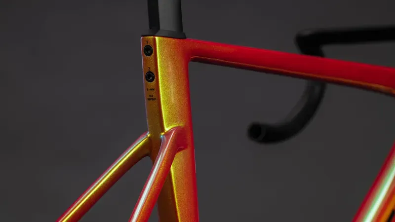Cube Litening Air C:68X Road Bike Frameset in Glowing Orange/Black-3