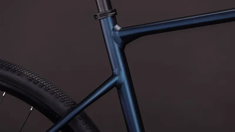 Cube Nulane One Gravel Bike in Indigo Blue/Black-4