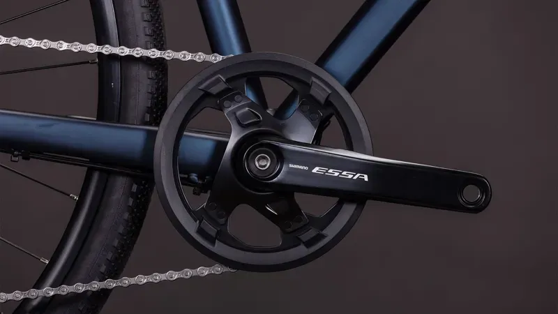 Cube Nulane One Gravel Bike in Indigo Blue/Black-5