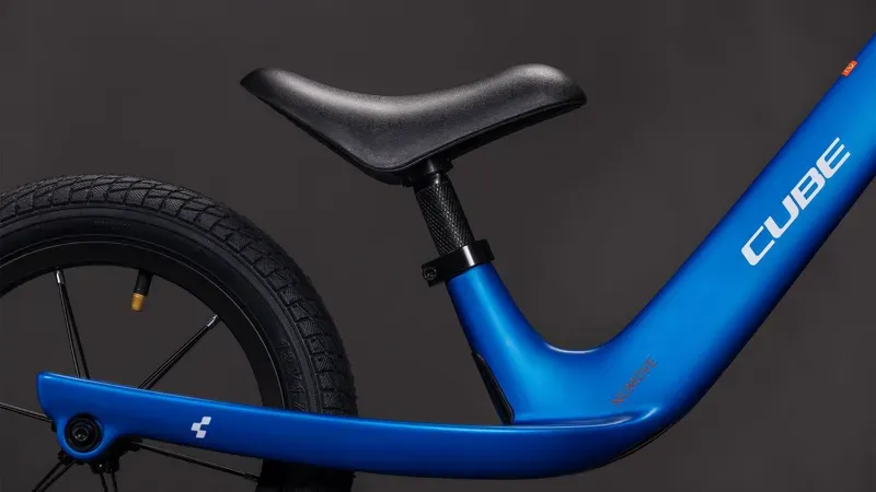 Cube Numove 120 Walk Kids Bike in Topas Blue/Nebula-2