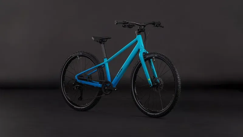 Cube Numove 240 Disc Kids Bike in Pacific Blue/Steel Blue-1