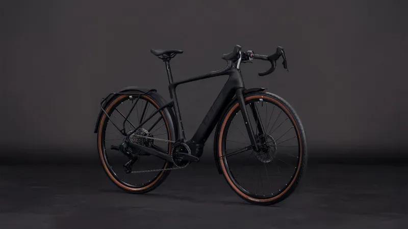 Cube Nuroad Hybrid C:62 Exc 400x FE E-Hybrid Bike in Blackline-1