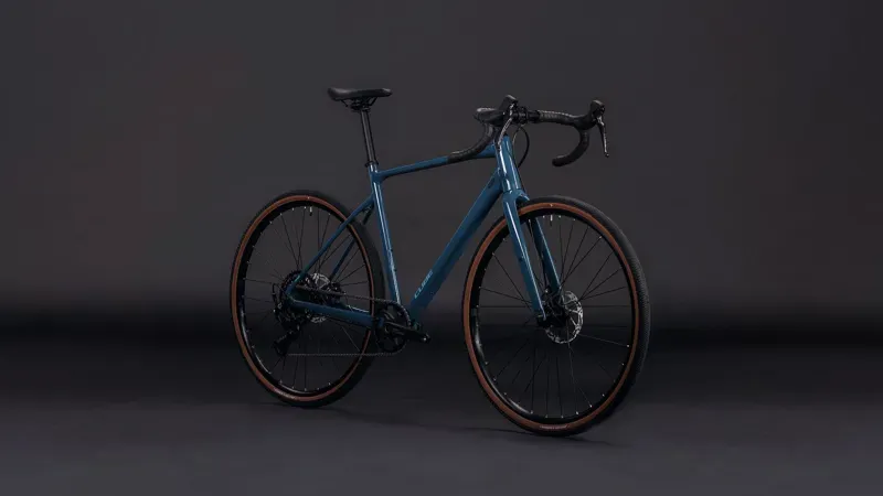 Cube Nuroad One Gravel Bike in Grove Green/Black-1