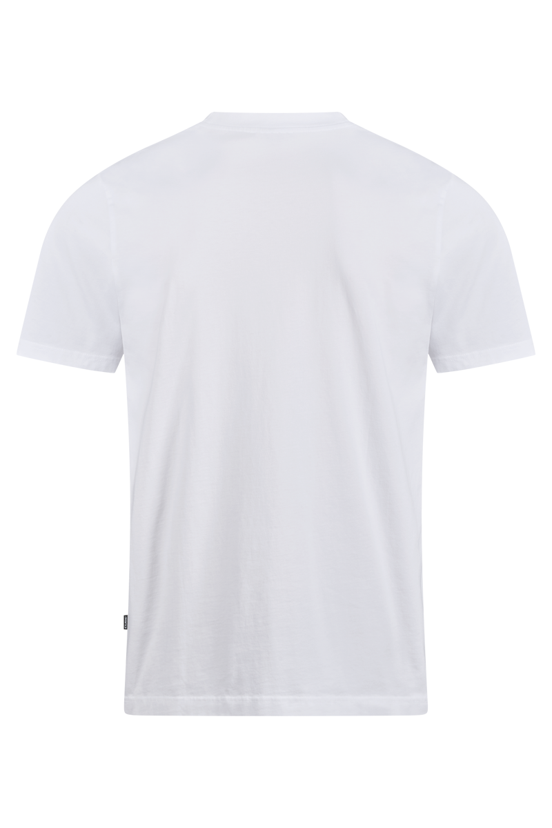 CUBE Organic T-Shirt Embossed GTY FIT in White-1
