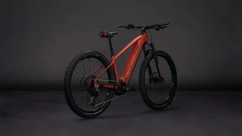 Cube Reaction Hybrid Race 800 E-MTB in Amber/Black-1