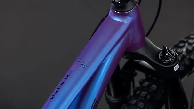 Cube Reaction TM Pro Mountain Bike in Blue Violet/Black-2