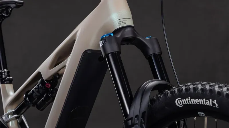 Cube Stereo Hybrid One77 HPC SLX 800 E-MTB in Glint Sand/Black-3