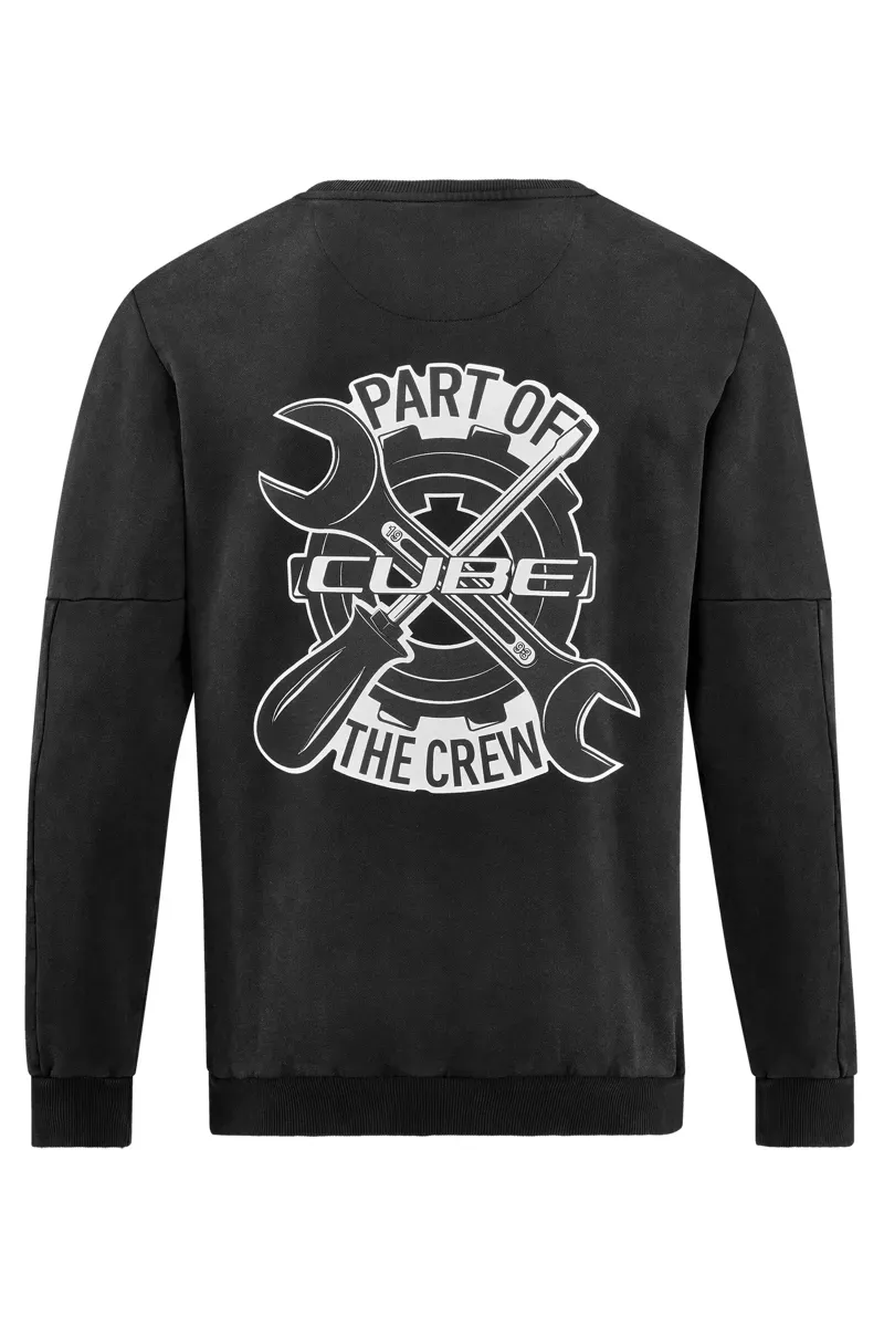 Cube Work Functional Sweater in Grey-1