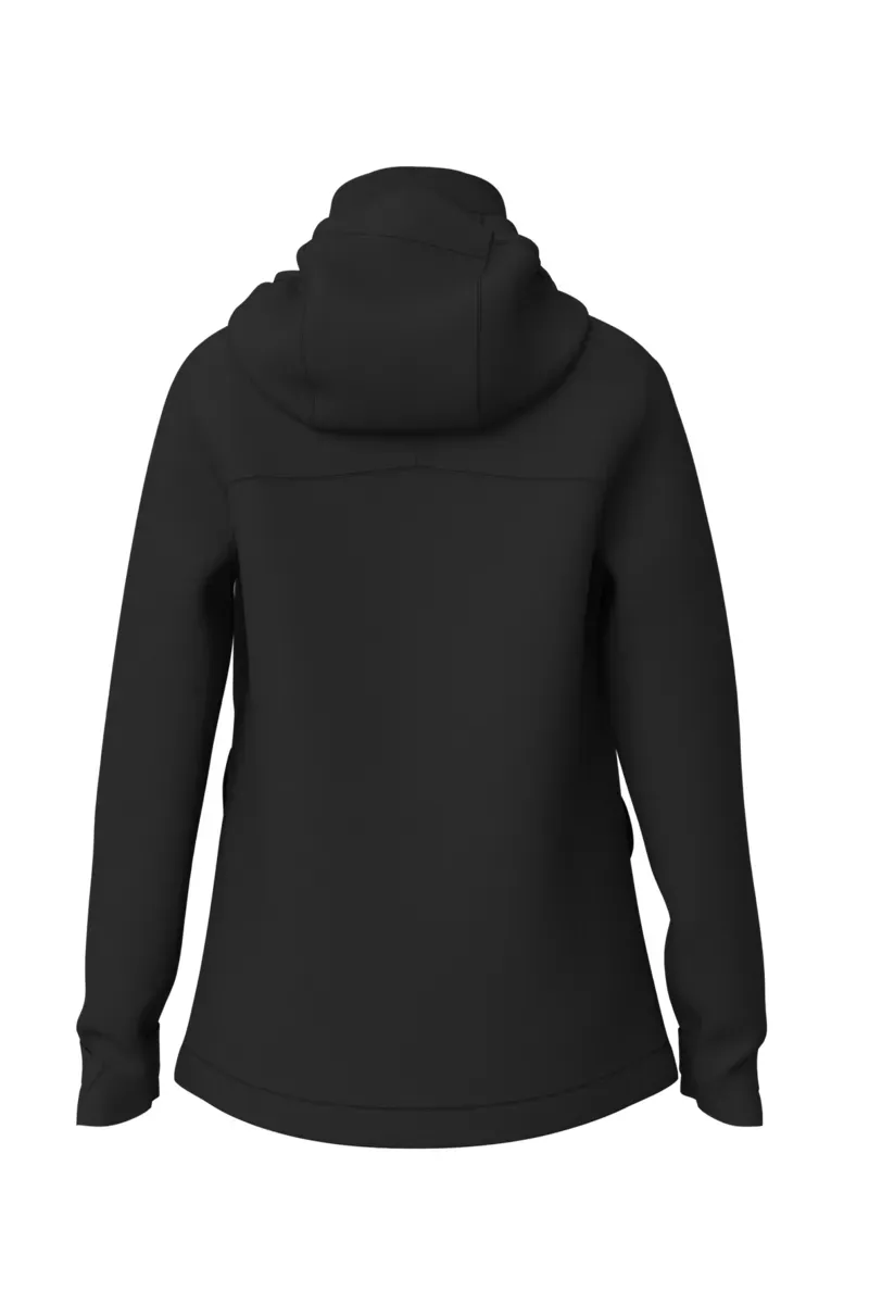 Cube Ws Rain Jacket Cmpt in Black-1