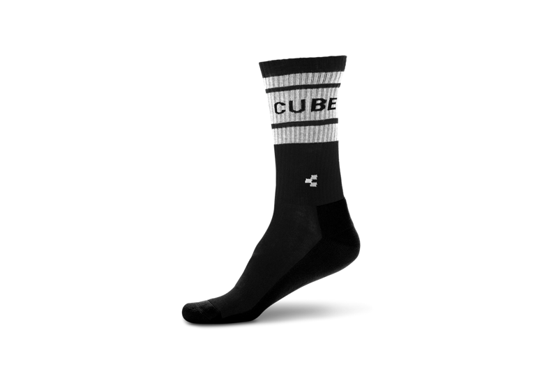 2019 Cube After Race High Cut Socks in Black