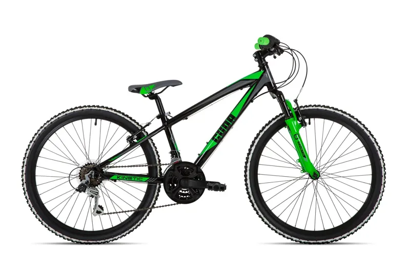 Cuda Kinetic Junior Bike 24 Black Green