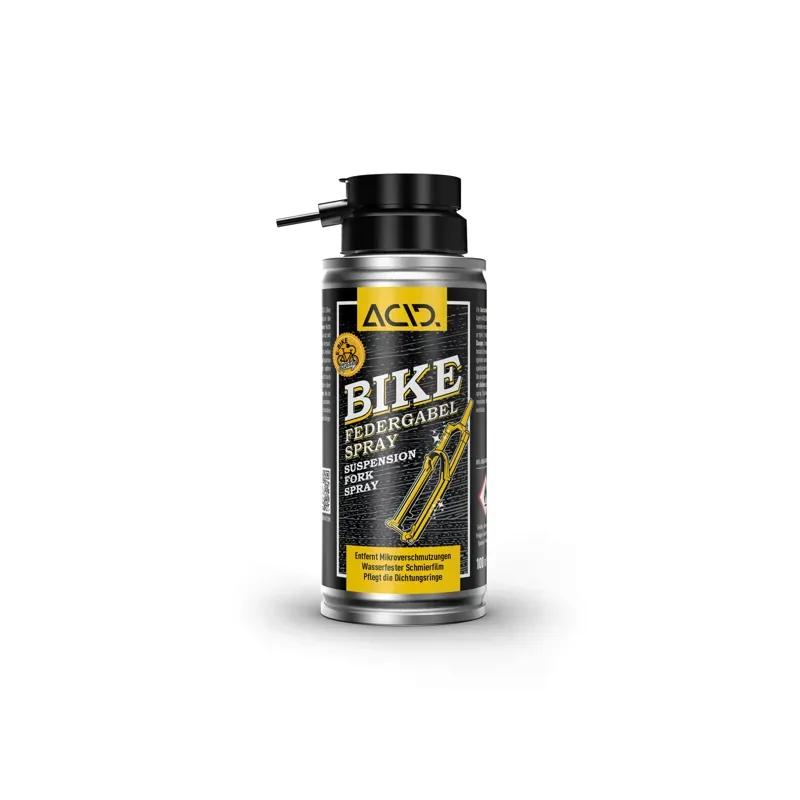 Acid Bike Suspension Fork Spray in Black