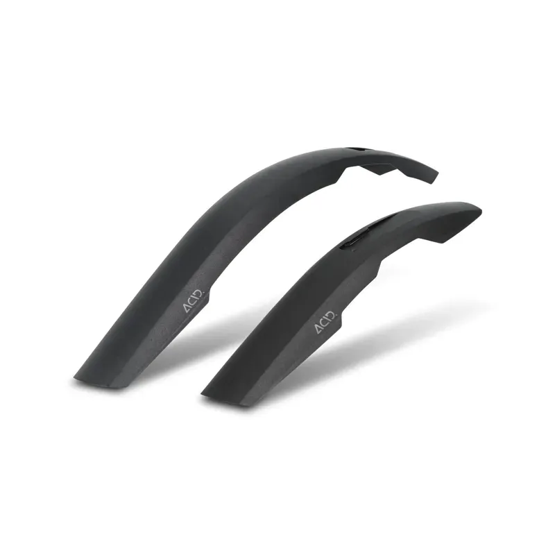 Acid Mud Rookie 18/20in Mudguard Set in Black