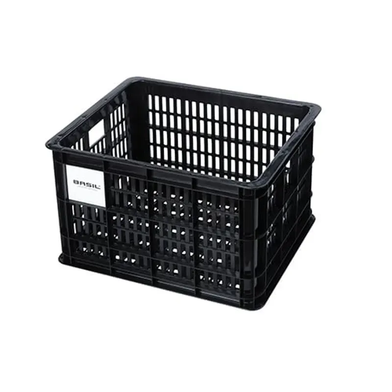 Basil Bicycle Crate M Basket in Black