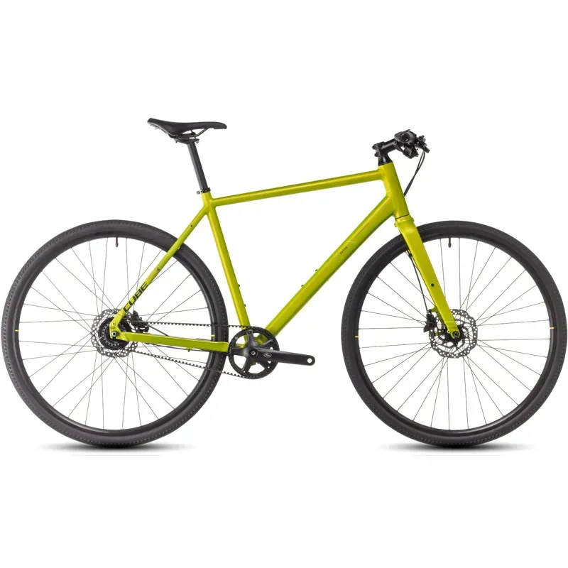 Cube Editor Race Hybrid Bike in Lizard/Black