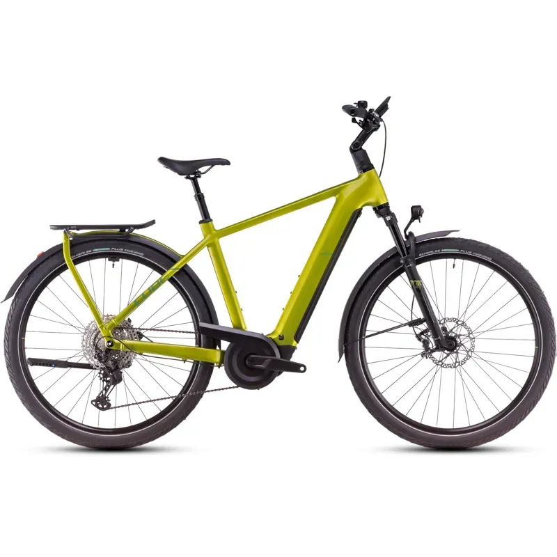 Cube Kathmandu Hybrid EXC Electric Bike in Lizard/Juniper