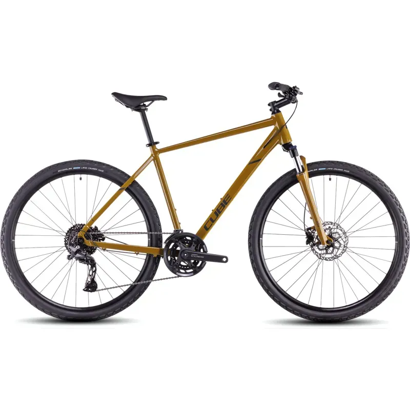 Cube Nature Pro Trekking Bike in Willow Green/Black