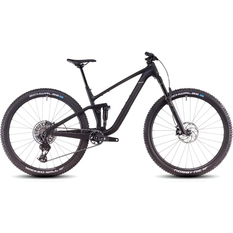 Cube Stereo one22 c:62 SLX 29 Mountain Bike in Blackline