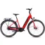 Cube Supreme Hybrid Comfort Pro 625 EE Electric Bike in Fire Red/Black