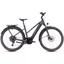 Cube Touring Hybrid Pro 625 Trapeze Electric Bike in Metallic Grey/Chrome