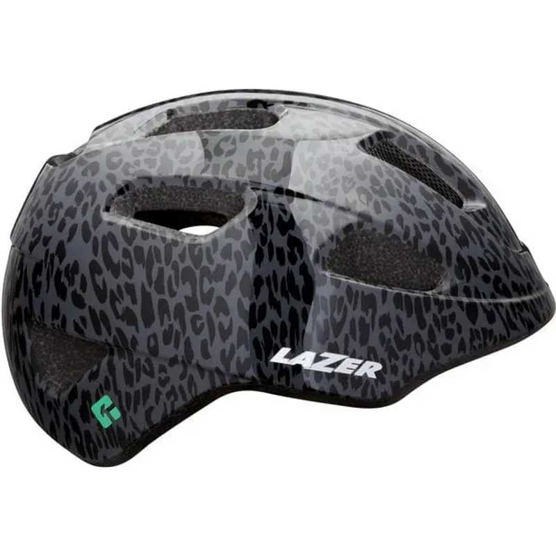Lazer NutZ KC Kid's Helmet in Black Leopard