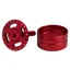 Deity Crosshair Headset Cap Kit in Red