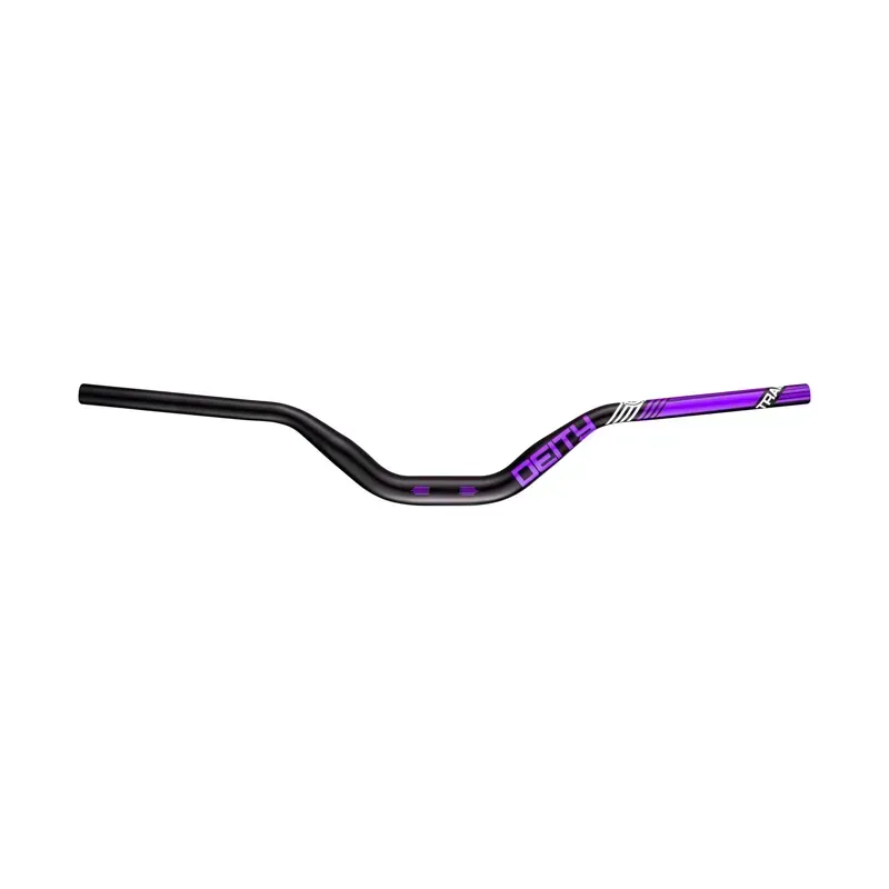 Deity Highside 760 31.8/80mm Bore/Rise 760mm Aluminium Handlebar in Purple