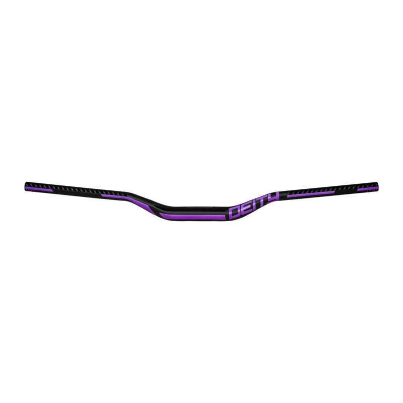 Deity Racepoint 35/38mm Bore/Rise 810mm Aluminium Handlebar in Purple